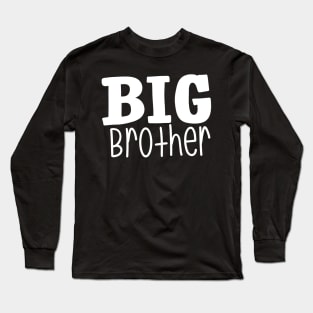 Big Brother Little Brother White Long Sleeve T-Shirt